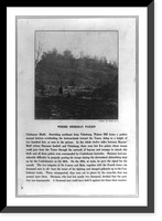 Historic Framed Print, Where Sherman failed. Chickasaw Bluffs,  17-7/8" x 21-7/8"