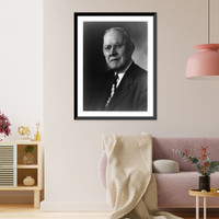 William Green, Pres., American Federation of Labor, half-length portrait, facing slightly left.Miller of Washington, Historic Print