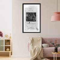 Historic Framed Print, Convention at Philadelphia, 1787,  17-7/8" x 21-7/8"