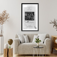 Historic Framed Print, Convention at Philadelphia, 1787,  17-7/8" x 21-7/8"