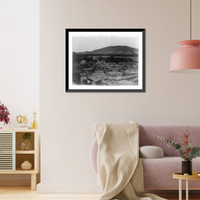 Historic Framed Print, Damascus. General view. Tomb of Saladin.Bonfils.,  17-7/8" x 21-7/8"