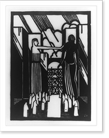 Historic Framed Print, At the Bar of Justice,  17-7/8" x 21-7/8"