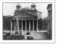 Historic Framed Print, The Pantheon, Rome, Italy,  17-7/8" x 21-7/8"