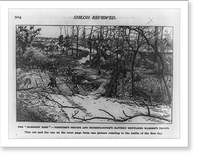 The hornets' nest" - Prentiss's troops and Hickenlooper's battery repulsing Hardee's troops.Ogden.", Antique Poster