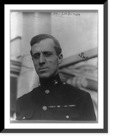 Historic Framed Print, [Smedley D. Butler, head-and-shoulders portrait, facing slightly left],  17-7/8" x 21-7/8"