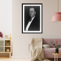 Historic Framed Print, [Philander Chase Knox, half-length portrait, facing slightly left],  17-7/8" x 21-7/8"