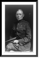Historic Framed Print, [Major General Dennis E. Nolan, three-quarter length portrait, seated, facing front, in uniform],  17-7/8" x 21-7/8"