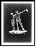 Historic Framed Print, The White slave,  17-7/8" x 21-7/8"