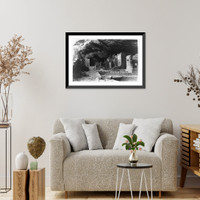 Historic Framed Print, Spruce Tree House, Mesa Verde, Colorado,  17-7/8" x 21-7/8"