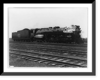 CB&Q locomotive no. 5629, constructed as Cass 0-5-A-1940, West Burlington Shops, but later modified to 0-5-B. On service in Lincoln Division, Feb. 1955, Historic Print