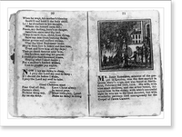 John Rodgers, the first Protestant martyr of Queen Mary's reign, being burnt at the stake in Smithfield Market, London, Feb. 14, 1554, Antique Print