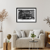 Vintage Americana Print - Opening of the Great Industrial Exhibition