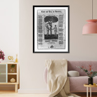 Historic Framed Print, Adam und Eva, im Paradies,  17-7/8" x 21-7/8"