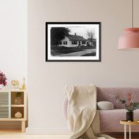 Birthplace of Clara Barton, North Oxford, Mass, Historic Print