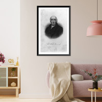 Thomas Addis Emmet, head-and-shoulders portrait, facing front.engd. by W.G. Jackman, Vintage Poster