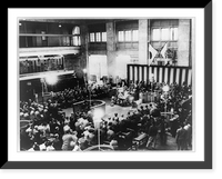 Japanese stock exchange reopens, Vintage Wall Art