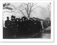 New Year's reception at White House.Harris & Ewing, Antique Poster