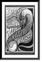 Advertisement poster for rock concert featuring Buffalo Springfield and Steve Miller Blues Band.Wes Wilson, Historic Reproduction