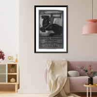 Historic Framed Print, Deutsche Werkbund-Ausstellung: Kunst in Handwerk, Industrie und Handel; Architektur, C&ouml;ln, Mai - Oct. 1914.B[ehrens].,  17-7/8" x 21-7/8"