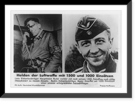 Helden der Luftwaffe mit 1500 und 1000 Eins&auml;tzen, Historic Reproduction