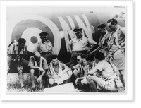 Historic Framed Print, Dutch Air Force in British Malaya,  17-7/8" x 21-7/8"