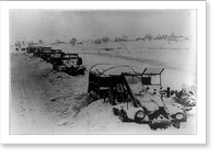 German truck column captured on the south-western front in the USSR, Antique Wall Art