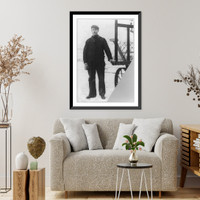 Young Cy" Young Irv Young between seasons" Classic, Vintage Wall Art