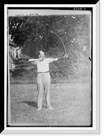 Historic Framed Print, Louis C. Smith - archery,  17-7/8" x 21-7/8" Historic Framed Print, Louis C. Smith - archery,  17-7/8" x 21-7/8"