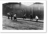 Playing hand ball on Street. Street play - probably not working boys. Location: Fall River, Massachusetts.Lewis W. Hine, Historic Reproduction