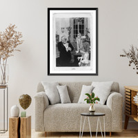 Historic Photo Print - Consternation of the aesthetic young wife after