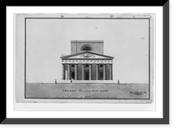 Bank building (2nd Bank of the United States"), Philadelphia, Pennsylvania. North and south front, elevation" - 2, Vintage Wall Art