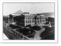 Historic Framed Print, Parliament House, Capetown, South Africa,  17-7/8" x 21-7/8" Historic Framed Print, Parliament House, Capetown, South Africa,  17-7/8" x 21-7/8"