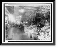 Historic Framed Print, Center Market, Washington, D.C.,  17-7/8" x 21-7/8"