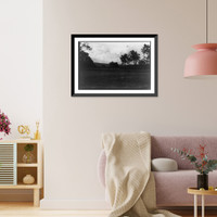 Historic Framed Print, [New golf links, Deer Park, Maryland, scene on fairway],  17-7/8" x 21-7/8"