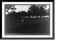 Historic Framed Print, [New golf links, Deer Park, Maryland, four people on putting green],  17-7/8" x 21-7/8"