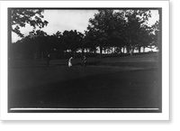 Historic Framed Print, [New golf links, Deer Park, Maryland, four people on putting green],  17-7/8" x 21-7/8"