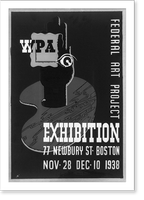 Vintage Photo Print - Boston - WPA Federal Art Project, 1938 (1)