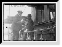 Historic Framed Print, G.L. Maggio Boarding Tuf for IMPERATOR,  17-7/8" x 21-7/8"