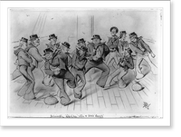 Parliamentary Liberty Men" return to H.M.S. "Loquacity"", Antique Wall Art