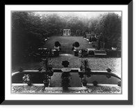 Connecticut. Greenwich. Formal gardens of John Baxter Classic, Historic Reproduction