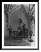 Historic Framed Print, [Interior of O.H.P. Belmont house, New York City],  17-7/8" x 21-7/8"