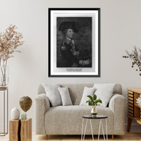 James Jackson, half-length portrait, standing, facing right, in uniform.Maverick after Robertson. Classic, Vintage Print