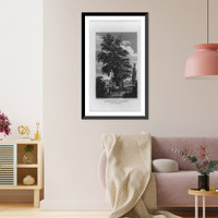 Johnson's willow (near Litchfield).drawn by J. Hewett for the Portfolio ; engraved by J. & H.S. Storer, Historic Print
