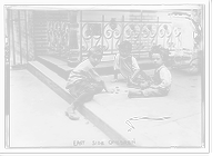 Historic Framed Print, East Side Children,  17-7/8" x 21-7/8"
