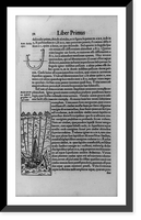 Method of raising sunken ship with five ropes and ships, diagram of curved pipe in water, and surrounding text Classic, Vintage Print