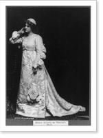 Historic Framed Print, [Maxine Elliott, full-length portrait, standing, facing left, as Portia],  17-7/8" x 21-7/8"