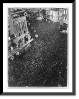 Election eve protest rally, Historic Reproduction