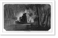 Historic Framed Print, Ocklawaha .  Night,  17-7/8" x 21-7/8"