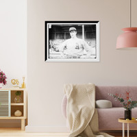 Historic Framed Print, Carroll "Boardwalk" Brown, Philadelphia AL (baseball),  17-7/8" x 21-7/8"