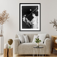 How U.S. movies are made. A final check of focus is made Classic, Antique Wall Art